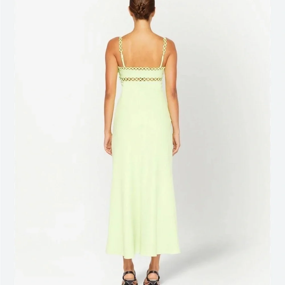 NWT Jonathan Simkhai Sevilla Sleeveless Midi Dress Size 12
